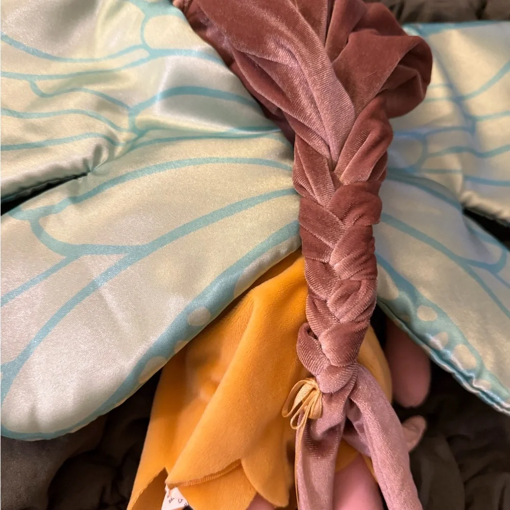 Tiny Dreamer Yellow/Blue Princess Butterfly‎ Fairy Stuffed Toy 18in